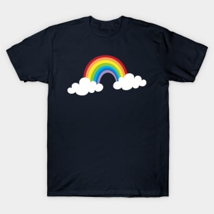 Kawaii Rainbow - Cute brightly coloured rainbow by Cecca Designs T-Shirt